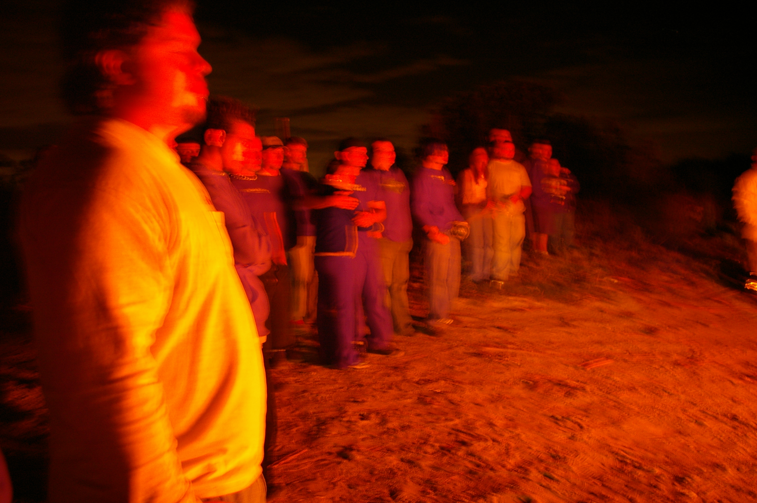 Partakers at the ceremony